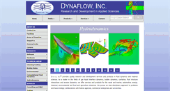 Desktop Screenshot of dynaflow-inc.com